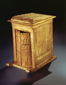 El Santuario Dorado de Tutankamón (c.1370-1352 a.C.) Reino Nuevo de Egyptian 18th Dynasty