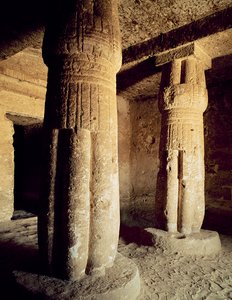Vista de la Capilla de la Tumba de Meryre, Nuevo Reino