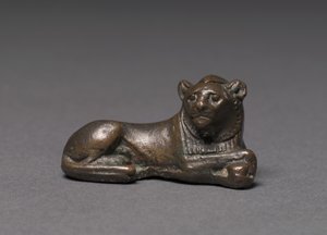 Peso en forma de león, c.1391-1353 a.C. de Egyptian 18th Dynasty