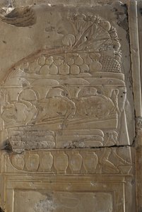 Relieve, Templo de Ramsés II, Abidos, Egipto, Civilización egipcia, Reino Nuevo, Dinastía XIX (foto) de Egyptian 19th Dynasty