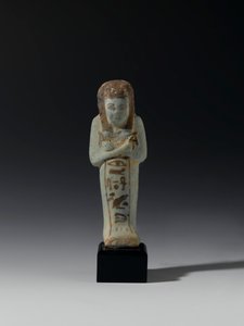 Shabti de Akhesenmut, posiblemente de Deir el-Bahri, Nuevo Reino