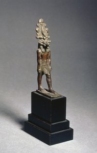 Figura de Harsaphes, una deidad con cabeza de carnero, Periodo Tardío, c.600 a.C.