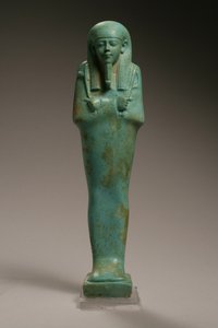 Figura de ushabti para Hekaemsaf, Almirante de la Flota, reinado de Amasis, 570-526 a.C.