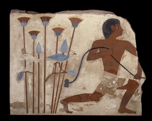 Caza de aves, relieve de la Tumba de Nefermaat, Reino Antiguo, c.2620 a.C.