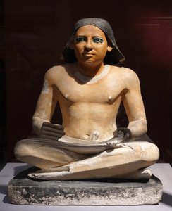 Escriba agazapado, V Dinastía (escultura)