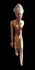 Un rey, Ramsés II o el antiguo rey deificado Amenofis de Egyptian Egyptian