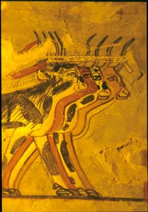 Antiguo Egipto, Pintura mural, Tumba de Sennufer, Tumba de los Nobles, Tebas de Egyptian Egyptian