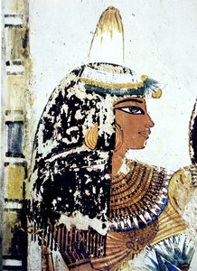 Pintura mural de una tumba egipcia de Egyptian Egyptian