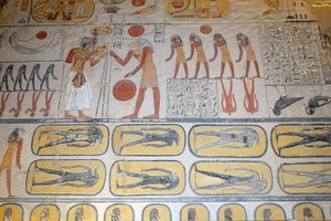 Tumba de Ramsés IX, Luxor de Egyptian Egyptian