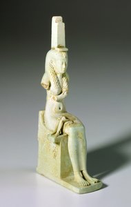 Amuleto de Isis y Horus de Egyptian Ptolemaic Period