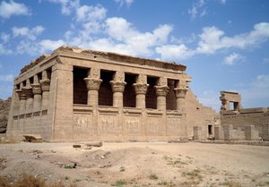 Antigüedad Arquitectura: El Templo de Hathor en Dendera, Egipto de Egyptian Ptolemaic Period