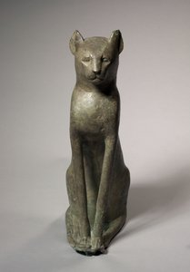Ataúd de gato, 305-30 a.C. de Egyptian Ptolemaic Period