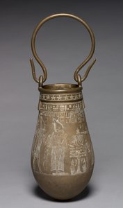 Situla decorada, 305-30 a.C. de Egyptian Ptolemaic Period