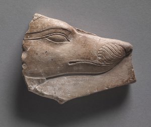 Relieve votivo de doble cara, Período Grecorromano, 305-30 a.C. de Egyptian Ptolemaic Period
