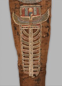Momia de Nesmin (detalle), 200-30 a.C. de Egyptian Ptolemaic Period
