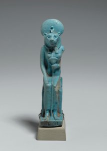Figura sentada de Sekhmet, 305-30 a.C. de Egyptian Ptolemaic Period