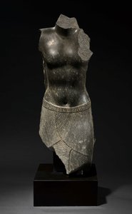 Torso de Amenpayom, probablemente 200-100 a.C. de Egyptian Ptolemaic Period