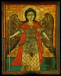 Icono del Arcángel Miguel de Egyptian School