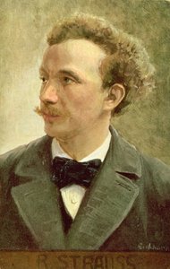 Postal de Richard Strauss (1864-1949) c.1914