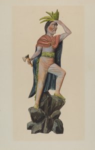 Indio de tienda de cigarros de Einar Heiberg