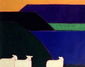 Fiordo Snaefellness, 1999 de Eithne Contemporary Artist Donne