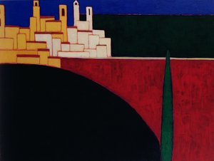 San Gimignano, 1999 de Eithne Contemporary Artist Donne