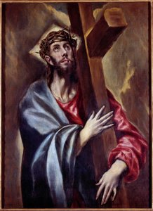 Cristo llevando la cruz (1605). Madrid, Museo del Prado de El Greco