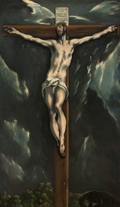 Cristo en la Cruz, c.1600-10 de El Greco
