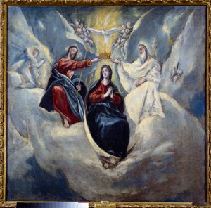 La Coronación de la Virgen de El Greco