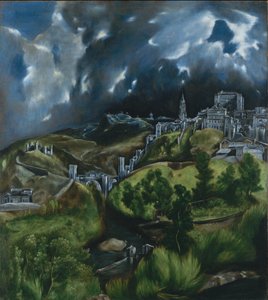 Vista de Toledo, c.1597-99 de El Greco