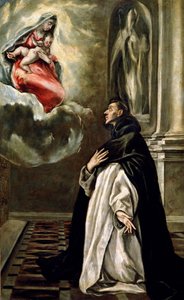 Visión de San Jacinto de El Greco