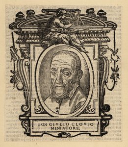 Retrato de Giorgio Giulio Clovio, iluminador, miniaturista y pintor nacido en Croacia, activo en el Renacimiento italiano de El Domenico (after) Greco