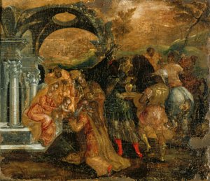 Adoración de los Reyes Magos de El Greco