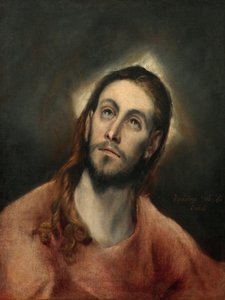 Cristo en la oración de El Greco