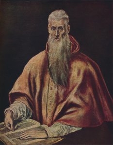 Der Heilige Hieronymus Als Kardinal de El Greco
