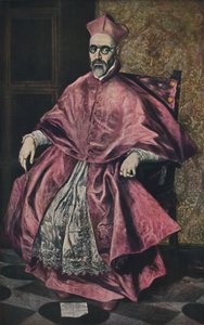 Don Fernando Niño De Guevara, Retrato del Cardenal Niño de Guevara, 1598, 1938 de El Greco