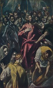 Espolio Entkleidung Christi., Despojo de Cristo, c1577-1579, 1938
