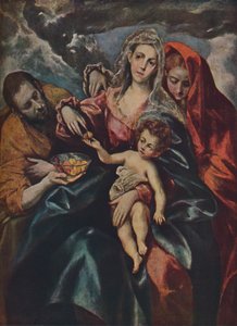 Sagrada Familia, c1590, 1938 de El Greco