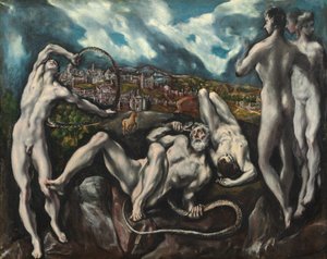 Laocoonte, c. 1610-1614 de El Greco