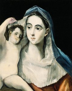 Virgen con el Niño de El Greco