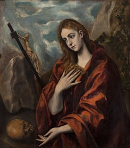Magdalena penitente de El Greco