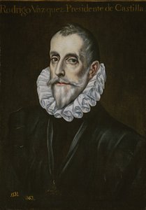 Retrato de Rodrigo Vázquez de Arce, Primer tercio del siglo XVII de El Greco