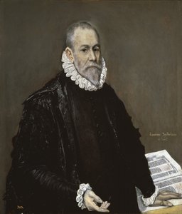 Retrato de un médico, 1582-1585 de El Greco