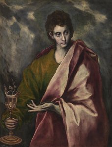 San Juan Evangelista, c. 1605 de El Greco