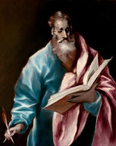 San Mateo el Evangelista de El Greco