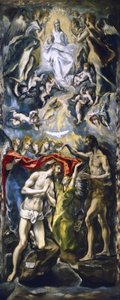 El Bautismo de Cristo de El Greco