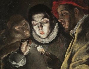 La Fábula, c. 1580 de El Greco