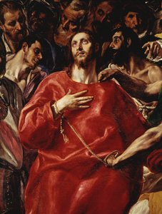 El expolio de Cristo (detalle) de El Greco