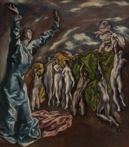 La visión de San Juan, ca. 1608-14
