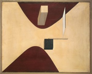 Proun P23, no. 6 de Eliezer Markowich Lissitzky